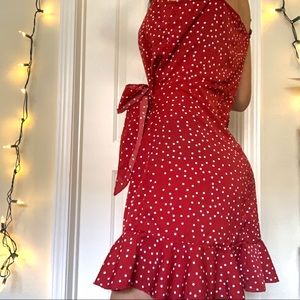 Red Polka Dot Dress